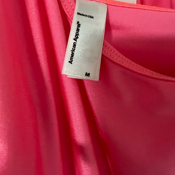 American Apparel Disco Dress Hot Pink - Picture 4 of 4